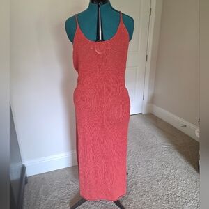 Onia Coral Backless Knit Dress